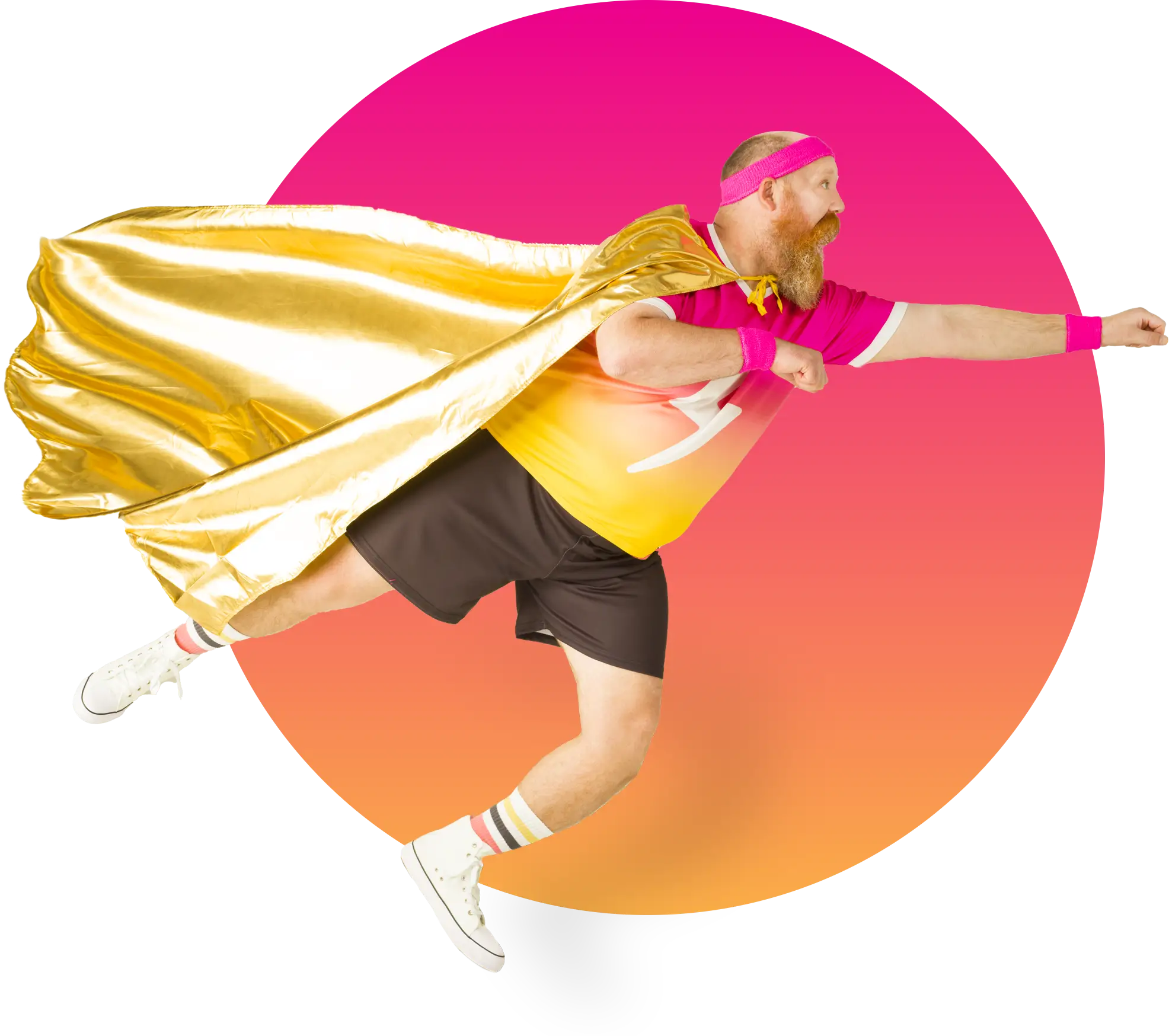 Brose Flying Pose