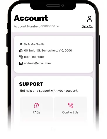 Manage your Account