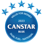 Canstar Blue Award - Dual Fuel National Badge