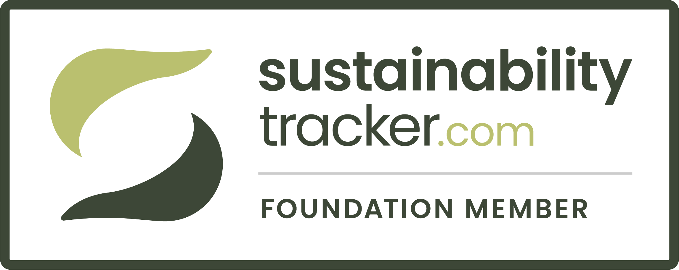 Sustainability tracker.com Foundation Member